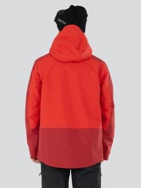 Fundango Manota 3L Shell Jacket herren skijacke rot 3