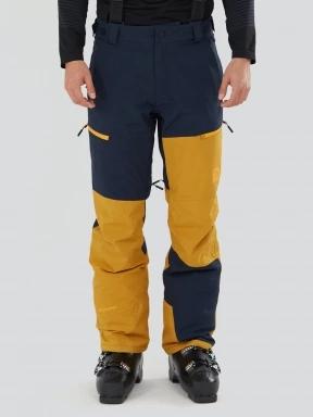 Fundango Teak Colourblock Pants herren skihose gelb 1