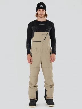 Fundango Benton 3L Bib Pants herren skihose sand 1