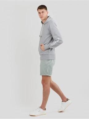 Fundango Talis Hooded Sweatshirt herren kapuzenpullover grau 3