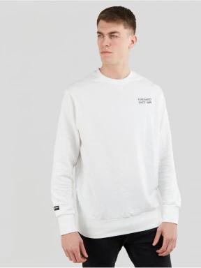 Fundango Warren Sweatshirt herren pullover weiß 1