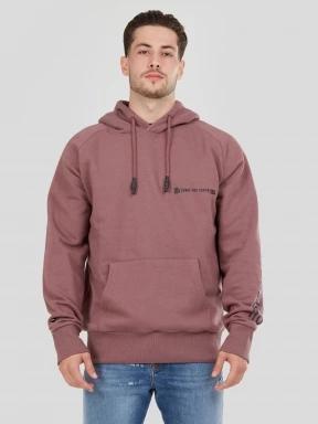 Fundango Talis Hooded Sweatshirt herren pullover lila 1