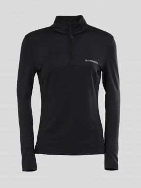 Fundango Yade Thermo Baselayer Top damen funktionsshirt Schwarz 1