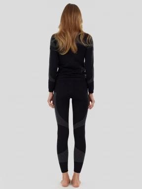 Fundango Seamless Baselayer Set damen baselayer-set Schwarz 3