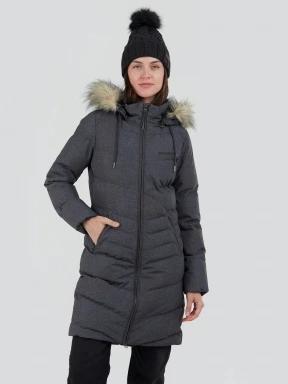 Fundango Puppis Padded Jacket damen wintermantel grau 1