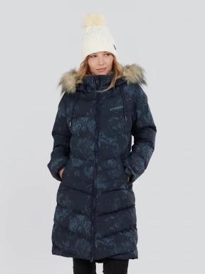 Fundango Puppis Padded Jacket damen wintermantel dunkelblau 1