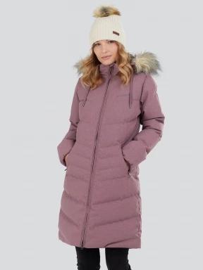 Fundango Puppis Padded Jacket damen wintermantel lila 1