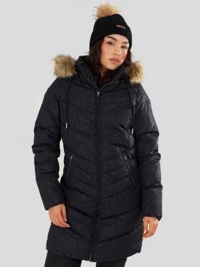 Fundango Puppis Padded Jacket damen wintermantel Schwarz 1