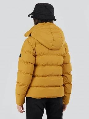 Fundango Amber Padded Jacket damen gesteppt übergangsjacke gelb 3