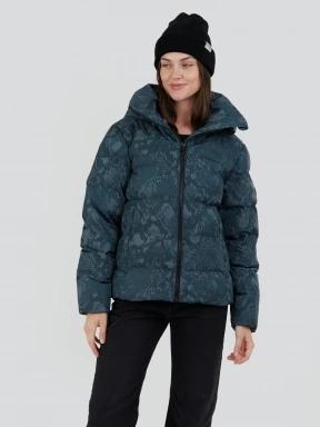 Fundango Amber Padded Jacket damen gesteppt übergangsjacke grün 1