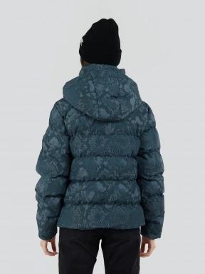 Fundango Amber Padded Jacket damen gesteppt übergangsjacke grün 3