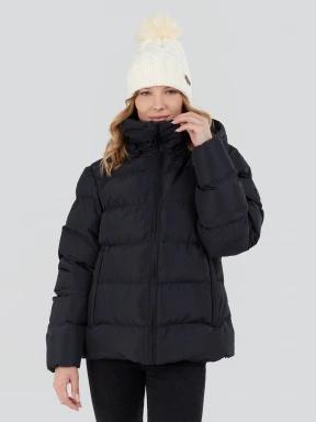 Fundango Amber Padded Jacket damen übergangsjacke Schwarz 1