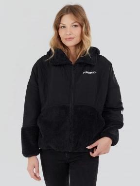 Fundango Sansa Hybrid Jacket damen übergangsjacke Schwarz 1