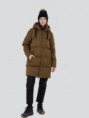 Fundango Vanessa Padded Jacket damen wintermantel oliv 1