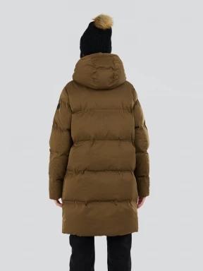 Fundango Vanessa Padded Jacket damen wintermantel oliv 3