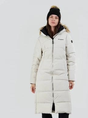 Fundango Meganne Padded Jacket damen wintermantel sand 1