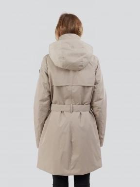 Fundango Charlotte Trenchcoat damen regenmantel sand 3