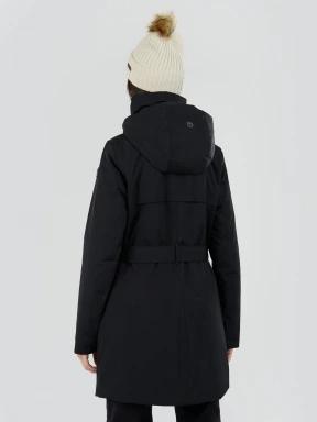 Fundango Charlotte Trenchcoat damen regenmantel Schwarz 3