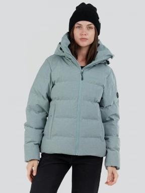 Fundango Mirabelle Padded Jacket damen gesteppt übergangsjacke grün 1
