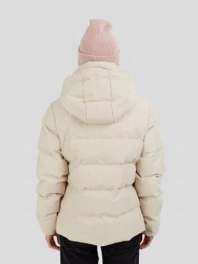 Fundango Mirabelle Padded Jacket damen gesteppt übergangsjacke sand 3