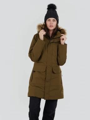 Fundango Georgina Parka Jacket damen wintermantel oliv 1