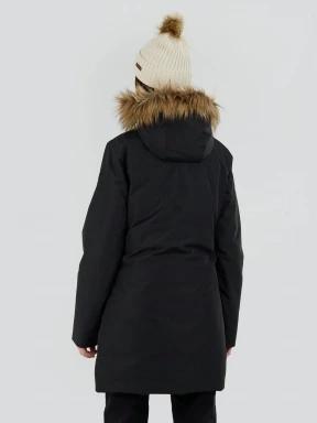 Fundango Georgina Parka Jacket damen wintermantel Schwarz 3