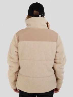 Fundango Nukka Padded Jacket damen gesteppt übergangsjacke sand 3