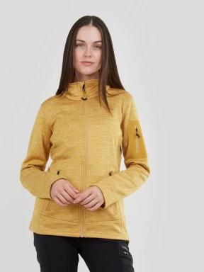 Fundango Antila Fleece Jacket damen fleecepullover gelb 1