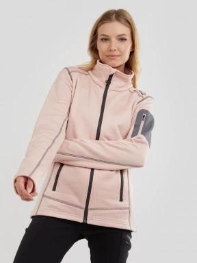 Fundango Antila Fleece Jacket damen fleecepullover rosa 1