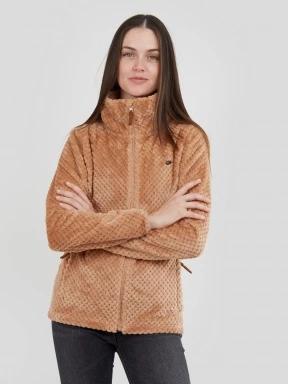 Fundango Shiren Fleece Jacket damen fleecepullover oliv 1