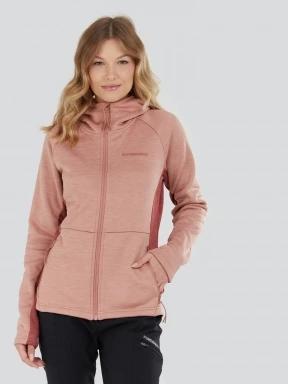 Fundango Alita Fleece Jacket damen fleecepullover rosa 1