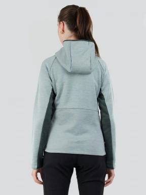 Fundango Alita Fleece Jacket damen fleecepullover grün 3