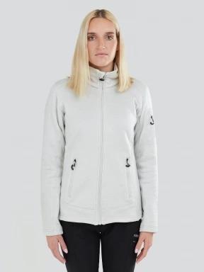 Fundango Antila Fleece Jacket damen fleecepullover weiß 1