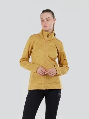 Fundango Antila Fleece Jacket damen fleecepullover gelb 1