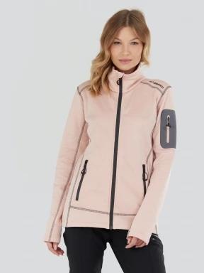 Fundango Antila Fleece Jacket damen fleecepullover rosa 1
