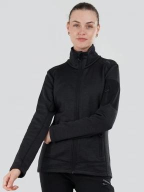Fundango Antila Fleece Jacket damen fleecepullover Schwarz 1