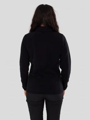 Fundango Serena Fleece Jacket damen fleecepullover Schwarz 3