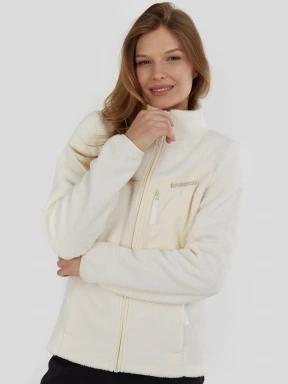 Fundango Shiloh Fleece Jacket damen fleecepullover weiß 1
