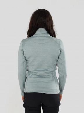 Fundango Antilles Melange Jacket damen fleecepullover grün 3