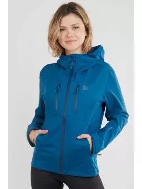 Fundango Navia Waterproof Jacket damen regenmantel blau 1