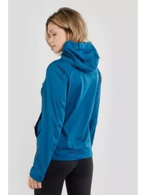 Fundango Navia Waterproof Jacket damen regenmantel blau 3