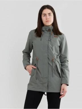 Fundango Tapara Waterproof Jacket damen regenmantel grün 1