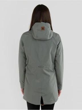 Fundango Tapara Waterproof Jacket damen regenmantel grün 3