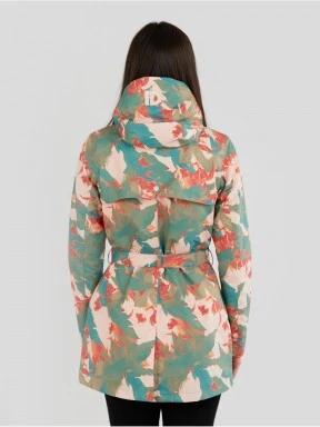 Fundango Regina Waterproof Trench Jacket damen regenmantel rosa 3