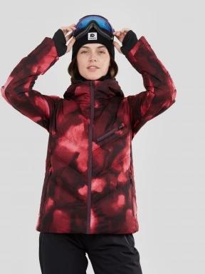 Fundango Elyra Padded Jacket damen gesteppt skijacke rot 1