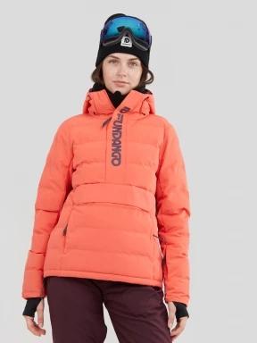 Fundango Everett Padded Anorak damen gesteppt skijacke rot 1