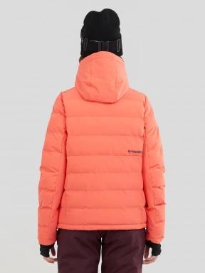 Fundango Everett Padded Anorak damen gesteppt skijacke rot 3