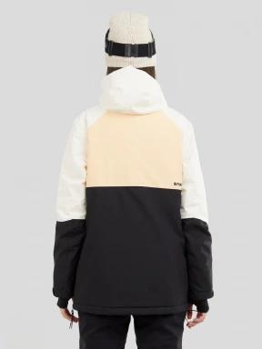 Fundango Birch Logo Anorak damen skijacke gelb 3
