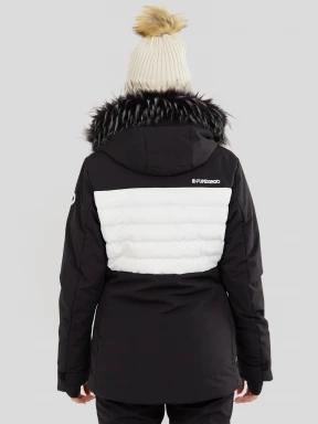 Fundango Salina Padded Jacket damen gesteppt skijacke Schwarz 3