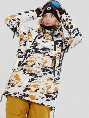 Fundango Hooper Anorak damen skijacke weiß 1